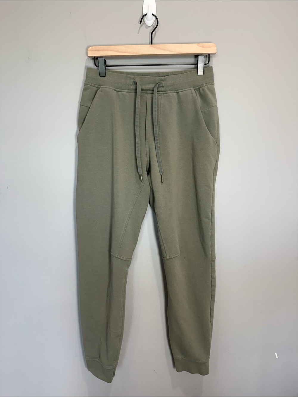 Lululemon City Sweat Jogger Shorter Length Grey Sage Size S